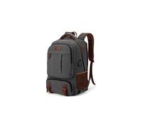 Mochila de Lona Tzowla para Portátil, Bolsa para Hombre y Mujer, Rucksack de Viaje y Trabajo, Compatible con Portátiles de 15.6 Pulgadas