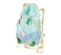 Mochila de Mensajero para Mascotas - Mochila de Viaje para Gato Plegable de Malla ventilada de Malla, Bolsa de Senderismo portátil para Mascotas pequeñas | Transpirable para el Vector de G