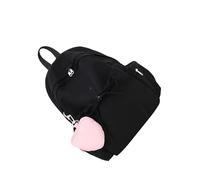 Mochila de moda 2025, mochila simple, mochila escolar, mochila para laptop, mochila casual, para el trabajo, viajes, etc, Negro, As the pic show