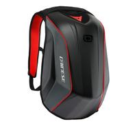 Mochila De Moto Dainese D-Mach 2 BackPack 22,2 Litros Negro/Gris/Rojo