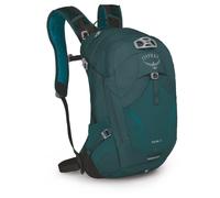 Osprey Syncro/Sylva Mochilas Freeride - Diseñadas para el calor del desierto o climas húmedos - Panel trasero Airspeed - Depósito de 2.5L incluido, Baikal Green, Mujeres, 12 L