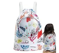 Mochila de natación genérica para nadadores, de natación para de gran capacidad impermeable | compartimento para zapatos, mochila de piscina con cordón de sujeción para piscina