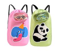 Mochila de Natación Infantil Separación Seco-Húmedo, Bolso de Hombro Casual | Bolsa Deportiva Para Natación Infantil Niños Niñas Adolescentes Camping Senderismo Compras Baile Viaje Yoga