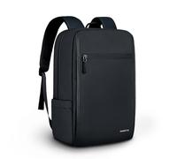 Mochila de negocios para hombres súper ligero, simple y elegante bolsa impermeable, cremallera impermeable, bolsillo oculto antirrobo, adecuado para 15.6 pulgadas computadora de viaje a la escuela