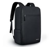 Mochila de negocios para hombres súper ligero, simple y elegante bolsa impermeable, cremallera impermeable, bolsillo oculto antirrobo, adecuado para 15.6 pulgadas computadora de viaje a la escuela