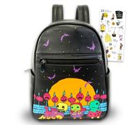 Mochila de Nightmare Before Christmas - Paquete de mini mochila Funko Pop de 10.5 pulgadas, calcomanías, más | Jack Skellington Bag para mujer
