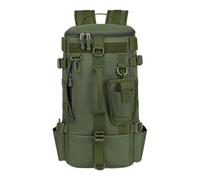 Mochila de Oxford, multibolsillos, portacañas duradera con correas ajustables, material resistente al agua, mochila portaherramientas con compartimentos acolchados, hombre y mujer para