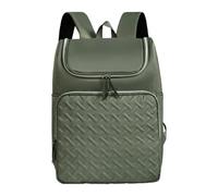 Mochila de pañales grande multiusos resistente al agua y a prueba de fugas con múltiples bolsillos, elegante mochila para madre, Ejercito Verde