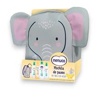 Mochila de Paseo Elefante - Agua de Colonia + Leche Hidratante + Champú + Jabón Liquido - Nenuco (Famosa).