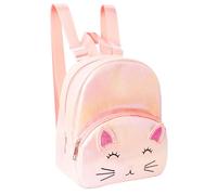 Mochila De Patrón De Gato De 1 Pieza, Mochila De Dibujos Animados Linda, Mochila Para Niños, Mochila Divertida, Mini Mochila.