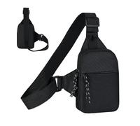 Mochila de Pecho para Hombre, Correa de Hombro Ajustable Impermeable, de Hombro de, para Viajes, Camping, Ciclismo, Caza, Picnic al Aire, Trabajo, Escuela, Viajes, cumpleaños