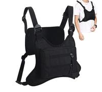 Mochila de Pecho para Hombres - Impermeable Bolso De Chaleco Con Capacidad Extra,Mochila de Chaleco Ligera | Para Hombres, Motocicleta, Deportes, Entrenamiento, Senderismo, Ciclismo, , Viaje, Jogging