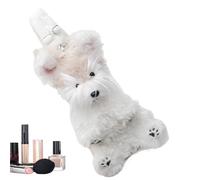 Mochila de Peluche | Almacenamiento Divertido, Suave y Estético | Bolso de Juguete Lindo con Forma de Perro | Para Exteriores Viaje Picnic Diario Cita Camping Escalada Niñas Niños Adultos Cumpleaños