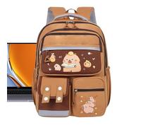 Mochila de peluche genérica - Mochila Capybara para, bolsa de escuela de dibujos animados | Mochila para, diseño Capybara lindo, impermeable, a la moda, gran capacidad, ideal para jardín de infantes