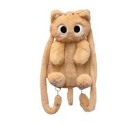 Mochila de peluche | Mochila infantil con lindo gato | Mochila para niños | Bolsas de viaje para mochilas de viaje para la escuela de dibujos animados Bolsas escolares para niños pequeños para niños