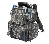 Mochila de Pesca 40L, Bolsa Pesca Mochila Impermeable Equipo de Pesca Bolsa de Pesca para Acampar Pescar Senderismo Trekking Bolsa de Almacenamiento de Pesca de 32 x 20 x 45 cm, Camuflaje