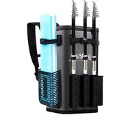 Mochila de pesca con soporte para caña, Mochila con caja de aparejos | Bolsa de pesca impermeable con soporte para caña Mochila de pesca de 49 L,Bolsa de almacenamiento con eslinga, mochila para apare