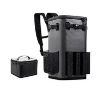 Mochila De Pesca - Mochila De Pesca Con Portacaña | Mochila Impermeable Con Portacaña, Mochila De Pesca 49 L, Equipo De Pesca Multifuncional, Mochila De Pesca Para Pesca, Camping, 6 Rod Slot, Se