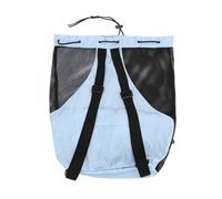 Mochila De Playa, Mochilas De Playa con Correa De Hombro Ajustable De Gran Capacidad, Malla Ligera Transpirable Y Mochila De Malla De Natación De PVC(Azul)