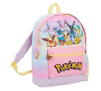 Mochila de Pokemon para niñas, bolsa oficial de Eeveelutions Pokemon Go School Travel Lunch Bag