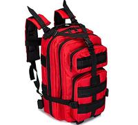 Mochila De Primeros Auxilios De 20 Litros, Kit De Primeros Auxilios Bolsa De Primeros Auxilios Para Traumatismos Impermeable, Multibolsillos Para Senderismo Viajes Excursiones (solo Paquete Vacío)