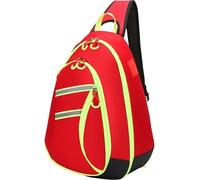 Mochila de primeros auxilios, EMS Equipo de Medicina de Emergencia Crossbody Bolsa, vacía Supervivencia Trauma Bolsas perfecto para Camping Senderismo Trekking(Red,48 * 35 * 25cm)