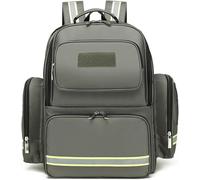 Mochila de primeros auxilios médica bolsa de primeros auxilios vacía emergencia, Emergencia para Primeros Auxilios Bolsa de Almacenaje para Senderismo al Aire Libre Viajes Camping Guardería(Green)