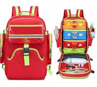 Mochila De Primeros Auxilios Vacía,Bolsa De Trauma Médico,Maletin De Enfermero,Botiquin Coche,Viaje,Casabolsa De Emergencia,Bolsa De Rescate Con Asa Para Táctico,Uidado(Solo Incluye La Bolsa)