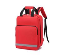 Mochila de primeros auxilios vacía, mochila de trauma de primeros auxilios, almacenamiento de kits de emergencia médica, para el hogar, trabajo, EMT, senderismo, viajes al aire libre, solo bolsa