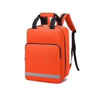 Mochila de primeros auxilios vacía, mochila de trauma de primeros auxilios, almacenamiento de kits de emergencia médica, para el hogar, trabajo, EMT, senderismo, viajes al aire libre, solo bolsa