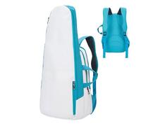Mochila de raqueta de tenis, mochila multifuncional de bádminton, tenis para mujeres y hombres, 50 L, capacidad para 3 raquetas profesionales, impermeable y resistente al calor