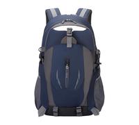 Mochila de senderismo diaria 40 L - 40 L mochila ligera para camping, impermeable, organizador para ciclismo, camping, deportes, escalada, viajes, senderismo, azul oscuro, Consulte la descripción