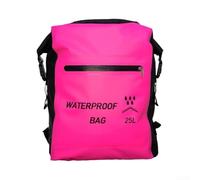 Mochila de senderismo impermeable de 25 L, mochila de día de PVC 500D para natación, rafting, playa y camping, correas de malla transpirable, bolsa de viaje unisex al aire libre para senderismo (43 x