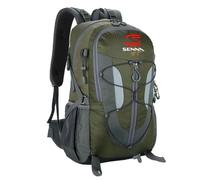 Mochila de Senderismo Legendary Racing Driver Fan, Mochila Grande para Camping y Viaje, Mochila de Senderismo Grande Multi-Compartimentos Impermeable, Bolsillos(Dark Green)