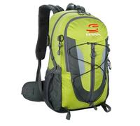 Mochila de Senderismo Legendary Racing Driver Fan, Mochila Grande para Camping y Viaje, Mochila de Senderismo Grande Multi-Compartimentos Impermeable, Bolsillos(Green)