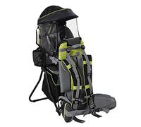 Mochila de senderismo para bebé con asiento ergonómico en la cadera, cubierta de lluvia desmontable, correas ajustables, soporte para niños de 6 a 36 meses