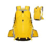 Mochila de senderismo para mujer, 30 L, ligera, impermeable, para camping, pesca, caza, ciclismo, caminando, ropa, ropa, ropa, amarillo, Consulte la descripción, Consulte la descripción