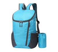 Mochila de senderismo para mujer | Mochila plegable impermeable de 20 L, bolsas de montañismo al aire libre para rastrear aventuras, , exploradores, portage, senderos, mujeres, Lake blue, Refer