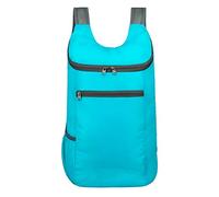 Mochila de senderismo plegable para exteriores, bolsa de viaje personalizada con bolsa deportiva, gimnasio, mochila deportiva ligera para mujer, Bu2., Talla única