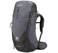 Rab Mochila Exion - Cómoda mochila para senderismo, senderismo y mochileros, Antracita/grafeno, 65-Liter (Back Length - Large/X-Large)
