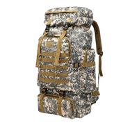 Mochila de senderismo y camping, 72 x 34 x 17 cm, mochila de gran capacidad de 100 litros, mochila de viaje, escalada, montañismo, mochila de mano, mochila de senderismo para hombres y mujeres