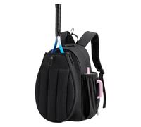 Mochila de tenis para mujer | 31.8 x 19.6 x 38.9 cm - Organizador grande acolchado ventilado | Mochilas de pickleball para hombre | Almacenamiento de equipo de zapatos con múltiples compartimentos