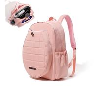 Mochila de tenis para mujer - Mochila de tenis Head, Bolsas para raquetas deportivas | Funda protectora para raqueta de tenis de poliéster de gran capacidad, mochila con funda de raqueta