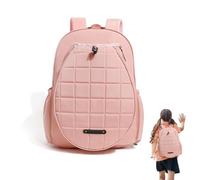 Mochila de Tenis para niños,Mochila de Tenis para Mujer,Bolsa de Raqueta de Tenis Ajustable - Funda de Gran Capacidad para Raqueta de Tenis, Mochila Head Tennis para Adultos y niños