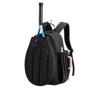 Mochila de tenis - Poliéster 32x23,1x45,5cm de capacidad | Rackettas- con bolsillo aislado, entrenamiento en el gimnasio, de viaje | Equipo deportivo Pistas interiores, Fitness al aire libre