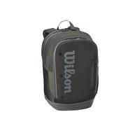 Mochila de tenis WILSON Tour - Verde oscuro. Capacidad para hasta 2 raquetas.