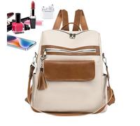 Mochila De Trabajo Femenino Con Múltiples Compartimentos Y Cremallera De Red Para Viajes Escolares Vida Días | Moda Ligero UnDesign Atractivo: Diseño De Gran Volumen Al Aire Libre De Las Mujeres