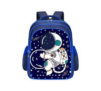 Mochila de trabajo para mujeres, astronautas, impresa, mochila escolar para niños y niños, mochila escolar de dinosaurio de grado 3 4 para niños de 5 a 7 años, f, Talla única