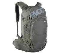 Mochila de travesía EVOC LINE 20, mochila de esquí (SISTEMA NEURALITE, compartimento separado para avalanchas con plan de emergencia, opciones de fijación para esquís/snowboard), Dark Olive