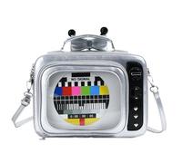 Mochila de viaje - Bolsa de hombro en forma de TV, bandolera retro para TV 2025 primavera nuevo bosque | Mochila escolar de gran capacidad, material de viaje multifuncional para mujeres, niñas, niñas